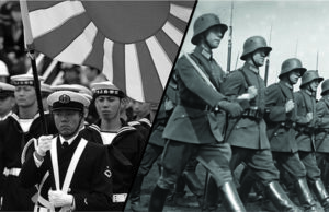 German and Japanese militaries